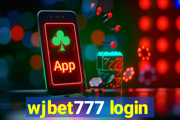 wjbet777 login